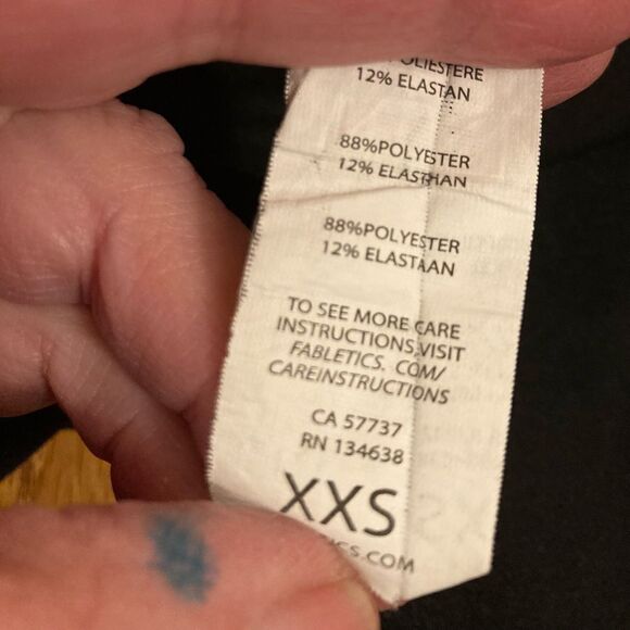 Fabletics Black and Yellow Leggings - Picture 9 of 9